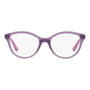 Transparent Violet Eyewear Frames