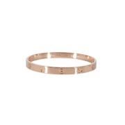 Pre-owned Metallic Rose Gold Cartier armband