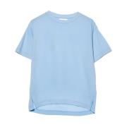 Lys Blå Nellie Basic T-skjorte