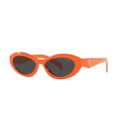 Oransje/Mørk Grå Solbriller