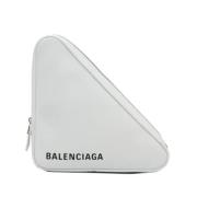 Pre-owned Hvit skinn Balenciaga clutch