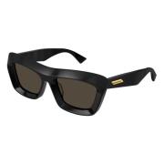 Svart/Brun solbriller Bv1283S
