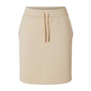 Lisa Hankie Mw Short Skirt - Oatmeal