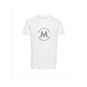 Hvit Matinique Majeramy Logo T-Skjorte T Skjorter H