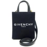 Pre-owned Svart lerret Givenchy skulderveske
