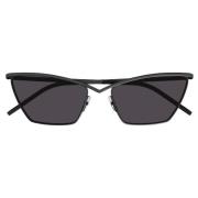 Black Metal Sunglasses SL 637-004