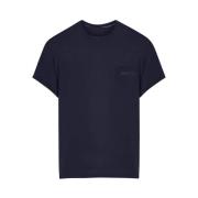 Blå T-skjorte og Polo Kolleksjon for Menn