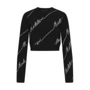 Sequin Logo Sweatshirt