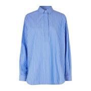 Alfrida HP 14765 - Blå Hvite Striper Skjorte