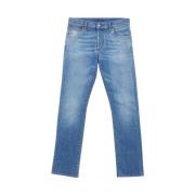 Høykvalitets Straight Jeans for menn
