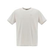 Beige Crewneck T-shirt - Model: Jg00023Ur
