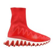 Hvite Sharkysock Sneakers
