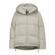 Nagoya Cape - Oversize Bi-Materiale Dunfylt Cape