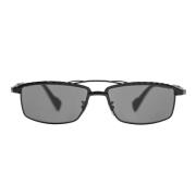 Rektangulære solbriller - Svart Matt