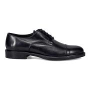 Klassiske svarte flate sko