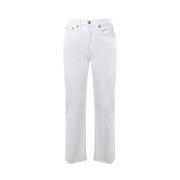 Høytlivs hvite jeans