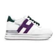Hvite Sneakers Hogan Midi H222