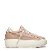 Blush Pink Lær Sneaker Bolla