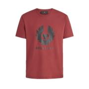Phoenix Grafisk T-skjorte i Lava Rød