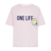 One Life One Planet Smiley T-Shirt