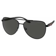 Stilige svarte aviator solbriller for menn