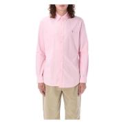 Caramel Pink Oxford Skjorte