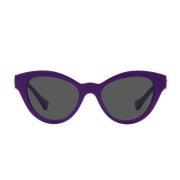 Solbriller i Butterfly-stil med Logo Prydede Armer
