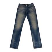 Slim-fit Razor AVT Herre Jeans Mid Blue