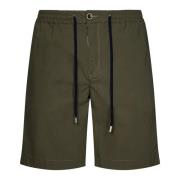 Militærgrønn Casual Shorts
