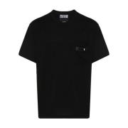 Sorte T-skjorter og Polos med Appliqué Logo