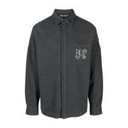 Monogram Overshirt Oppgrader Casual Garderobe