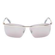 Wraparound Sølv Solbriller for Kvinner