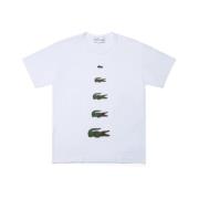 Hvite T-skjorter og Polos med Myk Pform