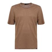 Monocrom Linen T-skjorte