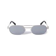 Sølv Solbriller med Original Etui