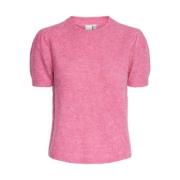 Rosa Y.a.s Yasanne Ss Knit Pullover S. Genser