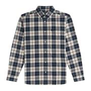 Tartan Button Down Skjorte Grønn