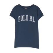 Blå Polo T-skjorter og Polos for Kvinner