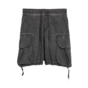Sort Nylon Shorts