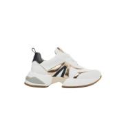 Moderne Hvit Kobber Marmor Sneaker