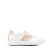 Brune Skinn Sneakers for Kvinner