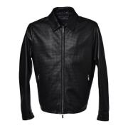 Jacket in black nappa leather