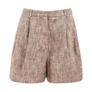 Beige Casual Shorts for Menn