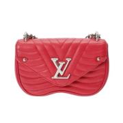 Pre-owned Rodt skinn Louis Vuitton New Wave