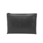 Pre-owned Leather clutches