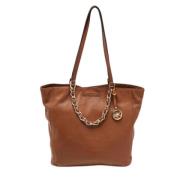 Pre-owned Brunt skinn Michael Kors Tote