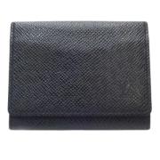 Pre-owned Svart skinn Louis Vuitton lommebok