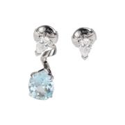 Pre-owned White Gold earrings