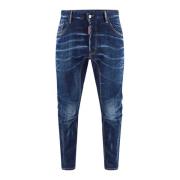 Blå Ss24 Jeans for Menn