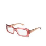 Rød Optisk Brille for Daglig Bruk